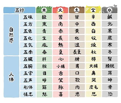 五行論 表|陰陽五行説｜東洋医学の基本思想を3ステップで説